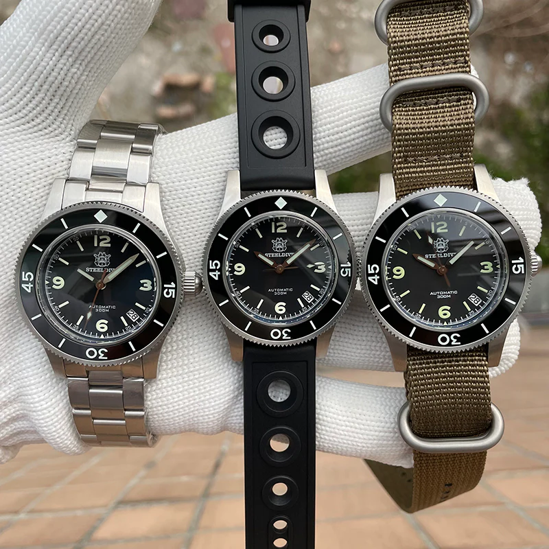 ★Hot Deals★Steeldive SD1952 50-Fathoms Mechanical Watch Men - Image 10