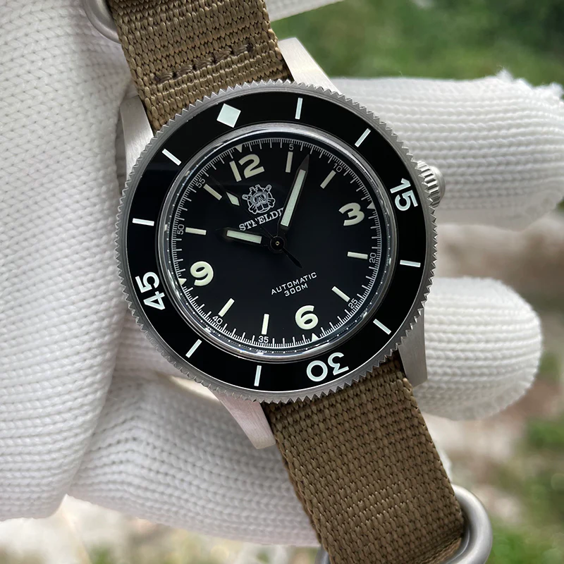 ★Hot Deals★Steeldive SD1952 50-Fathoms Mechanical Watch Men - Image 12