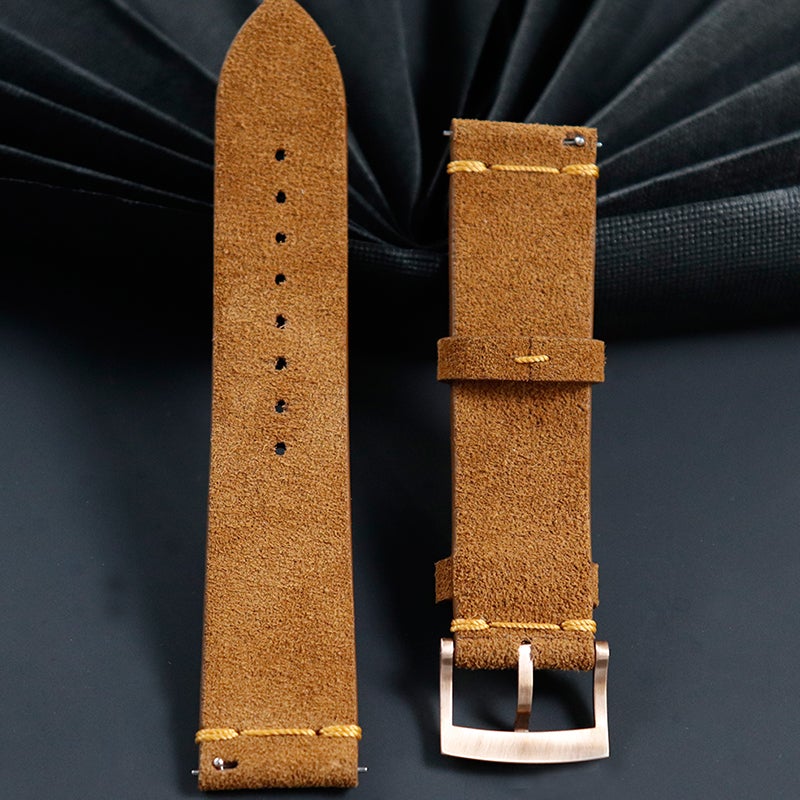 Brushed Solid Bronze Cusn8 watch band buckles - Image 10
