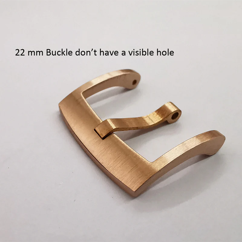 Brushed Solid Bronze Cusn8 watch band buckles - Image 7