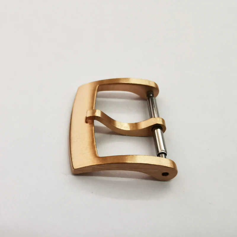 Brushed Solid Bronze Cusn8 watch band buckles - Image 9