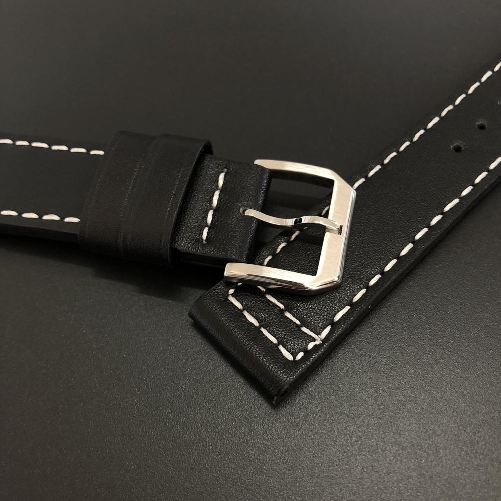 20mm Pilot Leather Watch Strap Watch Band - Image 3