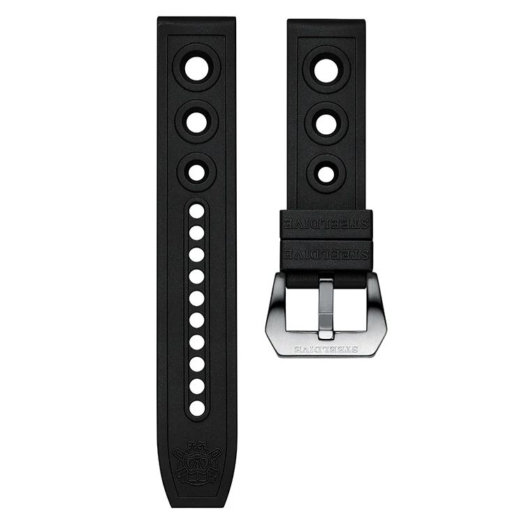 Steeldive Hole Rubber Watch Strap Watch Band - Image 15