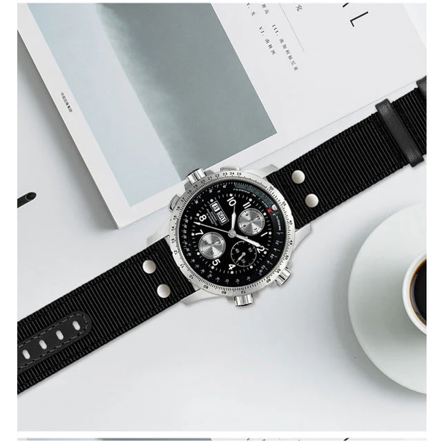 Soft Nylon Canvas Strap Watchband - Image 6