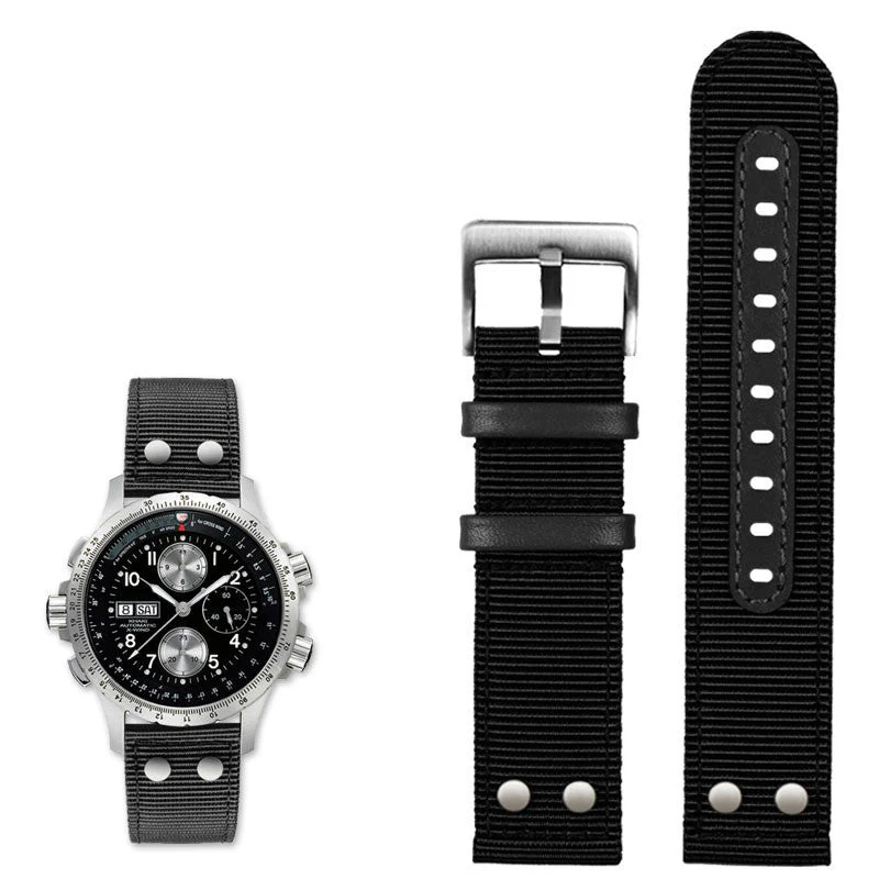 Soft Nylon Canvas Strap Watchband - Image 9