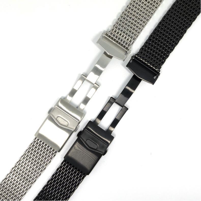Stainless Steel Mesh Watch Bracelet - Image 7