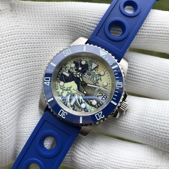 Steeldive SD1953 Great Wave Sub Diver Watch - Image 8