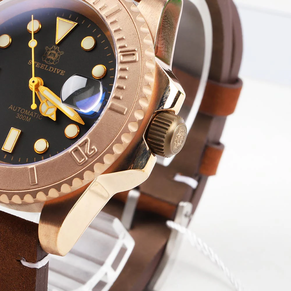 Steeldive SD1953S Bronze Sub Men Watch - Image 8