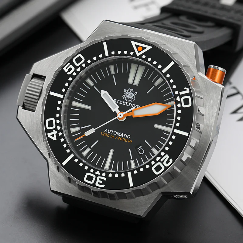 Steeldive SD1988 Monobloc 1200m Professional Diver Watch - Image 14