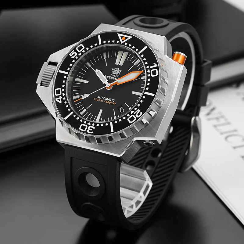 Steeldive SD1988 Monobloc 1200m Professional Diver Watch - Image 3