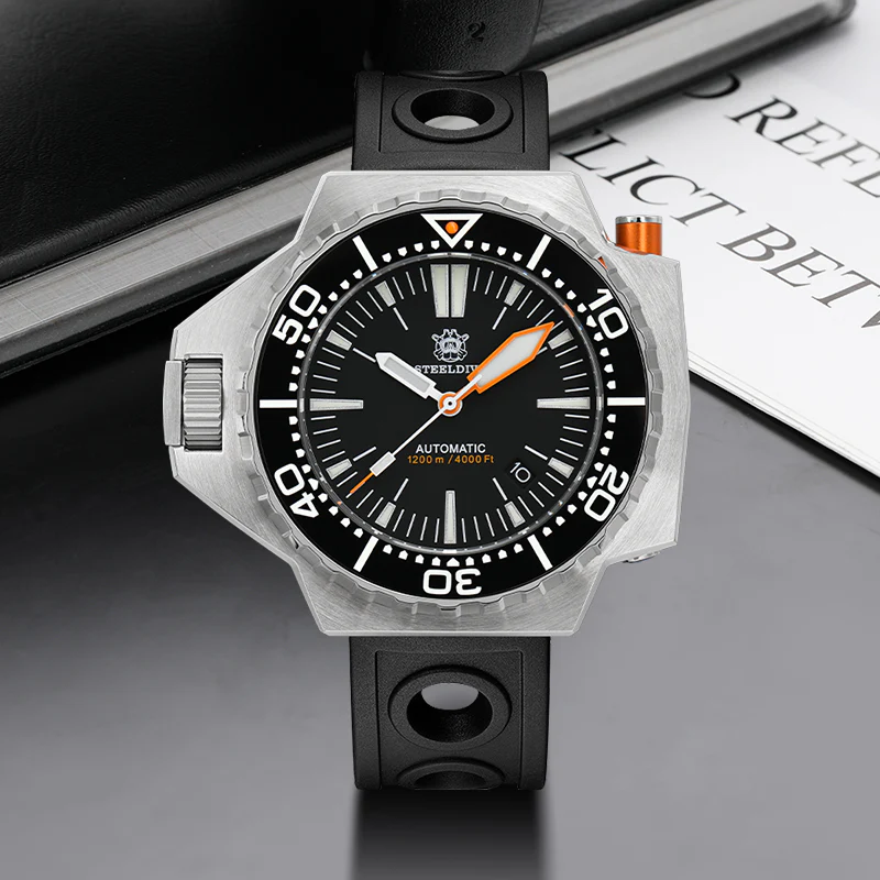 Steeldive SD1988 Monobloc 1200m Professional Diver Watch - Image 8