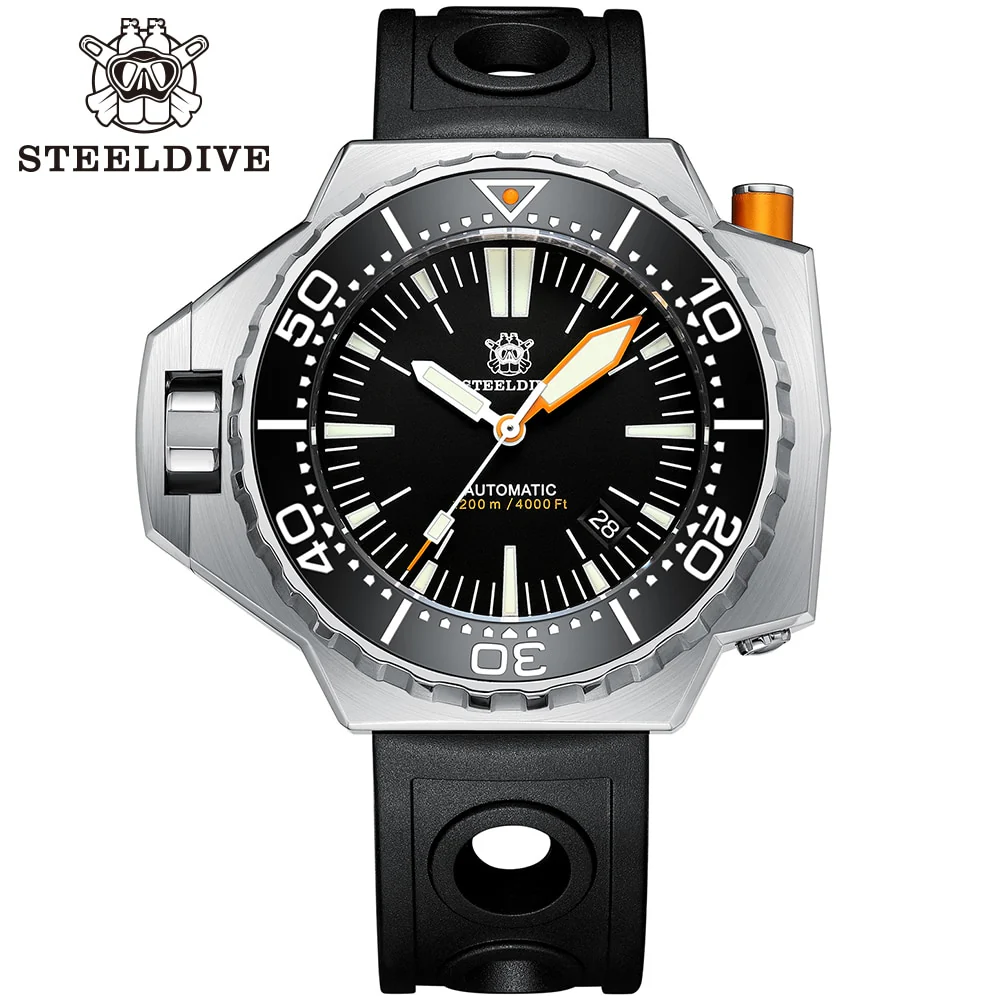 Steeldive SD1969 1200m Professional Diver Watch - Image 5