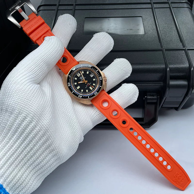 Steeldive SD1970S Bronze 6105 Turtle Diving Watch V2 - Image 11