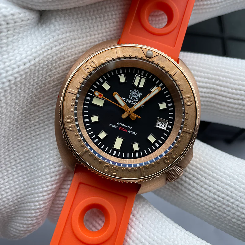 Steeldive SD1970S Bronze 6105 Turtle Diving Watch V2 - Image 15