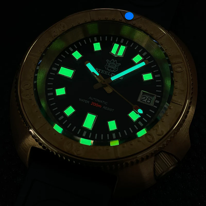 Steeldive SD1970S Bronze 6105 Turtle Diving Watch V2 - Image 16