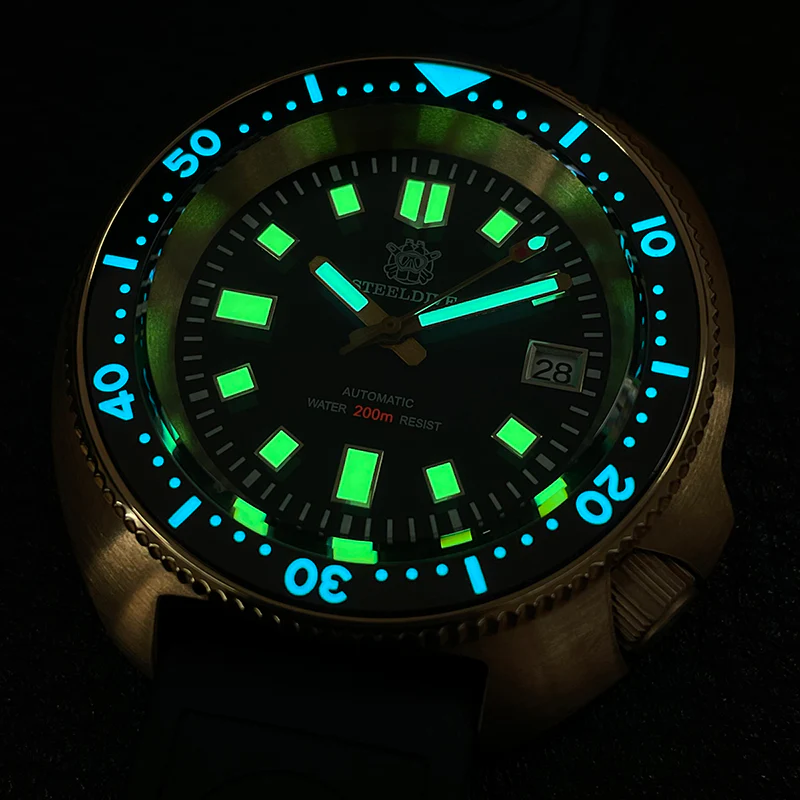 Steeldive SD1970S Bronze 6105 Turtle Diving Watch V2 - Image 17