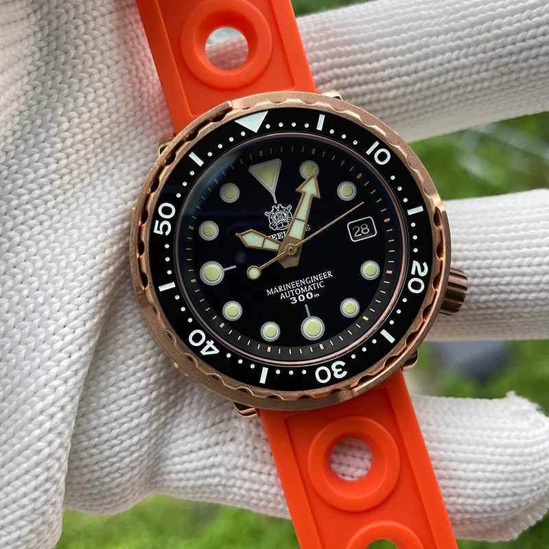 Steeldive SD1975S Bronze Tuna Diver Watch - Image 12