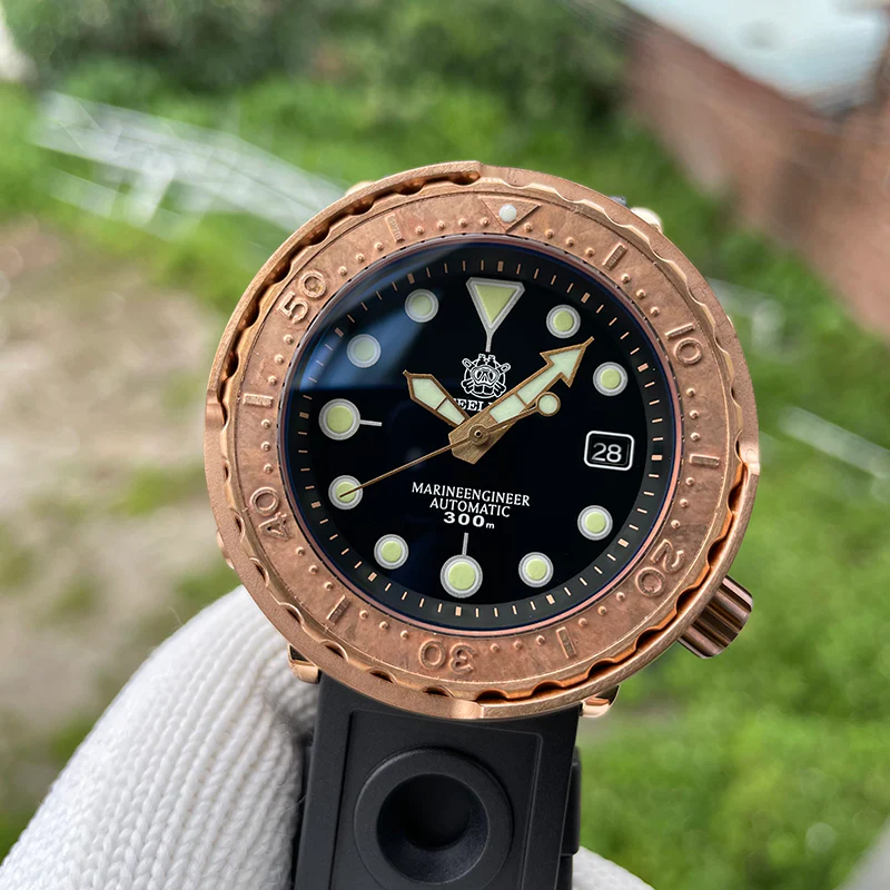Steeldive SD1975S Bronze Tuna Diver Watch - Image 13