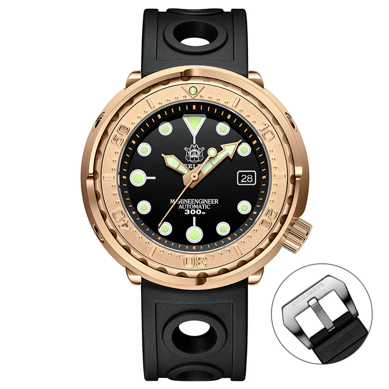 Steeldive SD1975S Bronze Tuna Diver Watch - Image 3