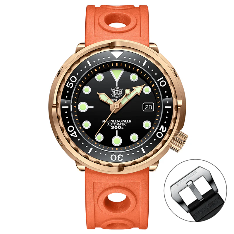 Steeldive SD1975S Bronze Tuna Diver Watch - Image 4