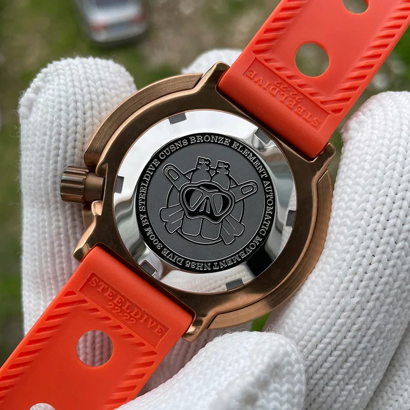 Steeldive SD1975S Bronze Tuna Diver Watch - Image 9