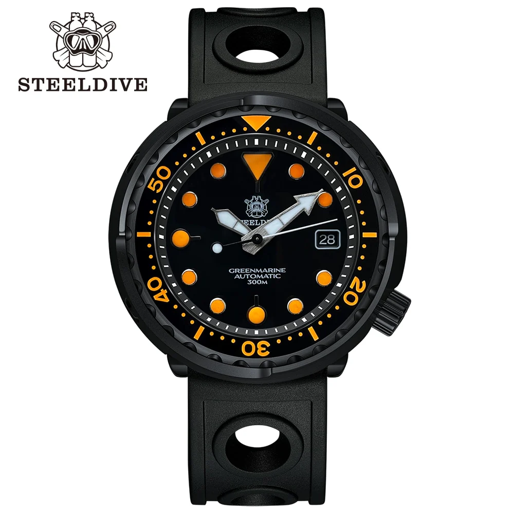 STEELDIVE SD1975XT Colorful Tuna Mechanical Watch - Image 6