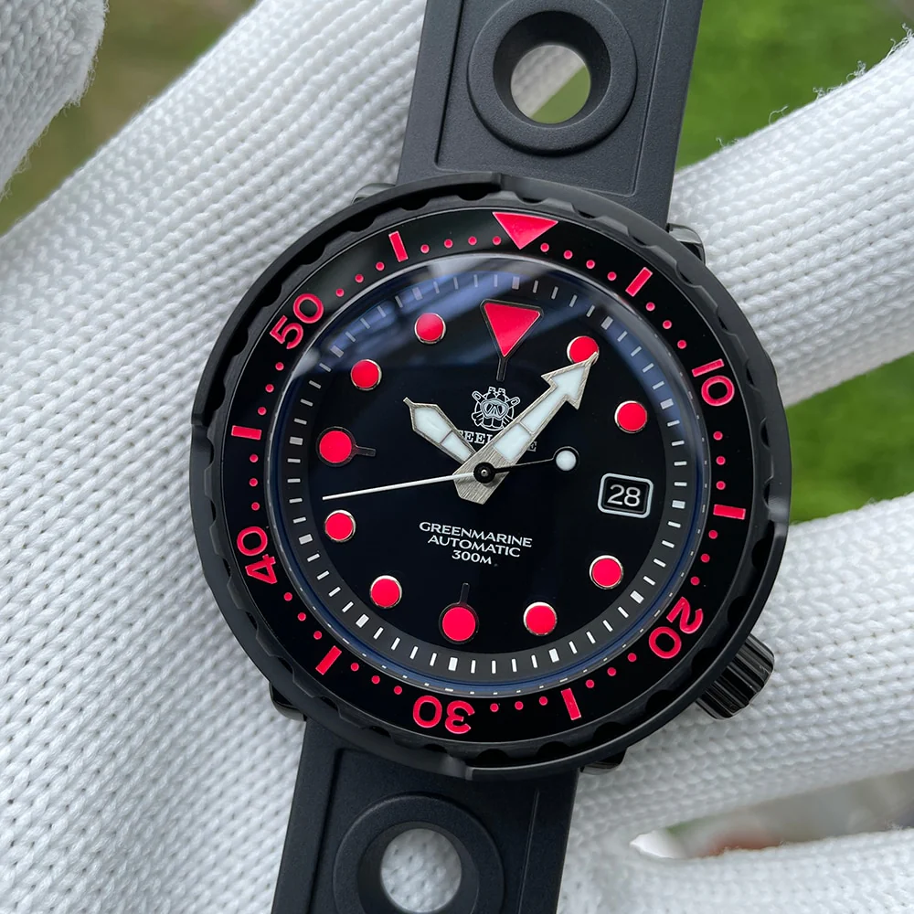 STEELDIVE SD1975XT Colorful Tuna Mechanical Watch - Image 9