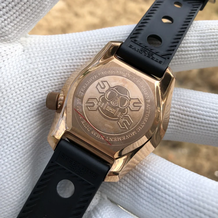Steeldive SD1968S Bronze MM300 Monobloc Watch - Image 11