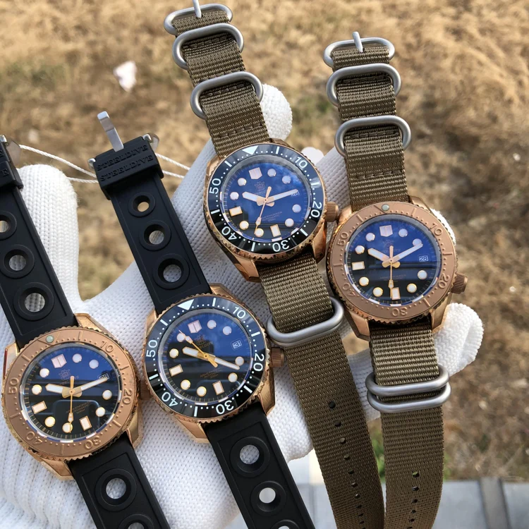 Steeldive SD1968S Bronze MM300 Monobloc Watch - Image 12