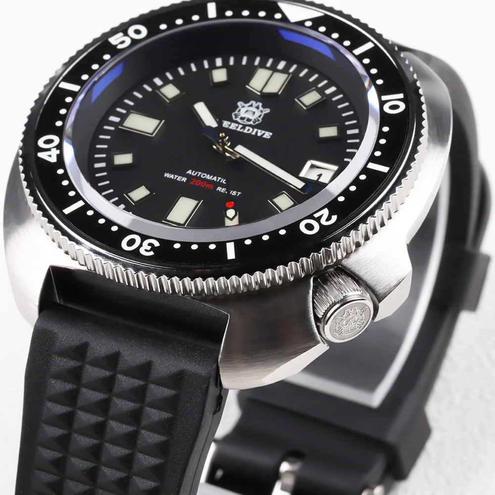 ★Hot Deals★Steeldive SD1970 6105 Turtle Diver Watch V2 - Image 12