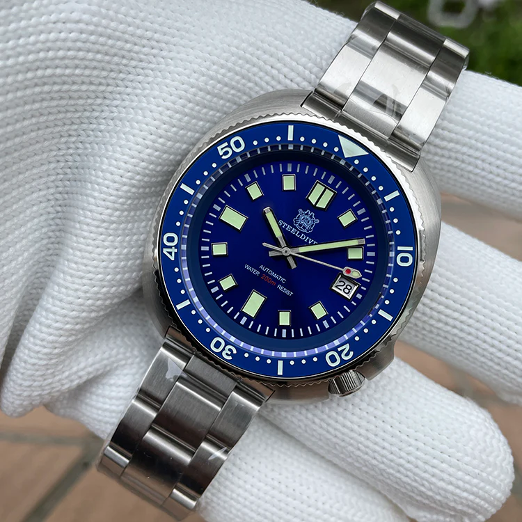 ★Hot Deals★Steeldive SD1970 6105 Turtle Diver Watch V2 - Image 15