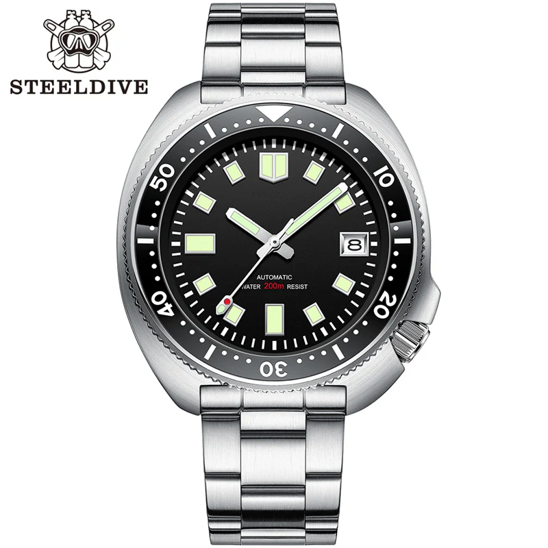 ★Hot Deals★Steeldive SD1970 6105 Turtle Diver Watch V2 - Image 25