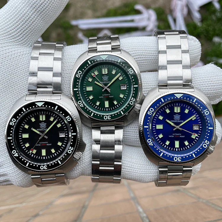 ★Hot Deals★Steeldive SD1970 6105 Turtle Diver Watch V2 - Image 33