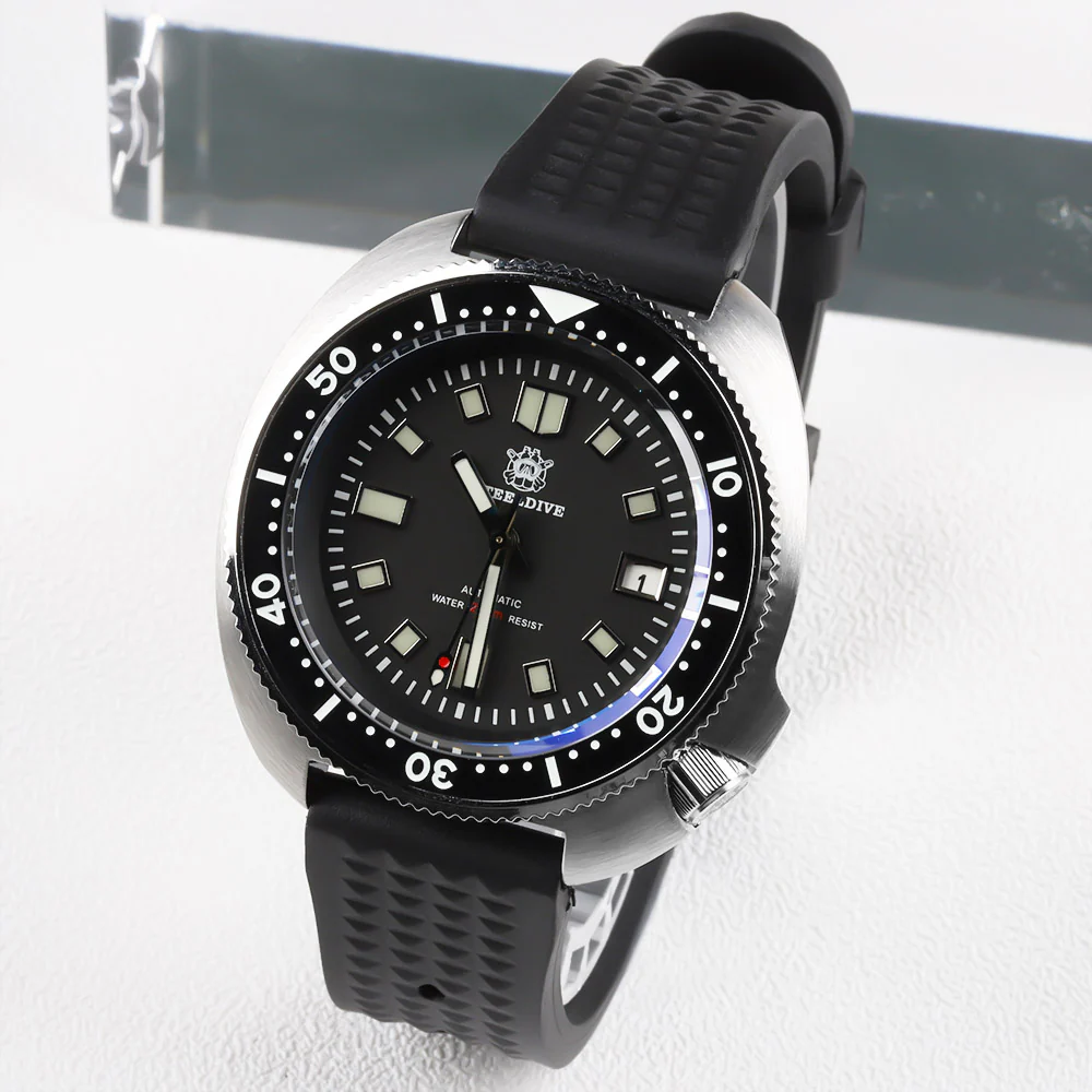 ★Hot Deals★Steeldive SD1970 6105 Turtle Diver Watch V2 - Image 4