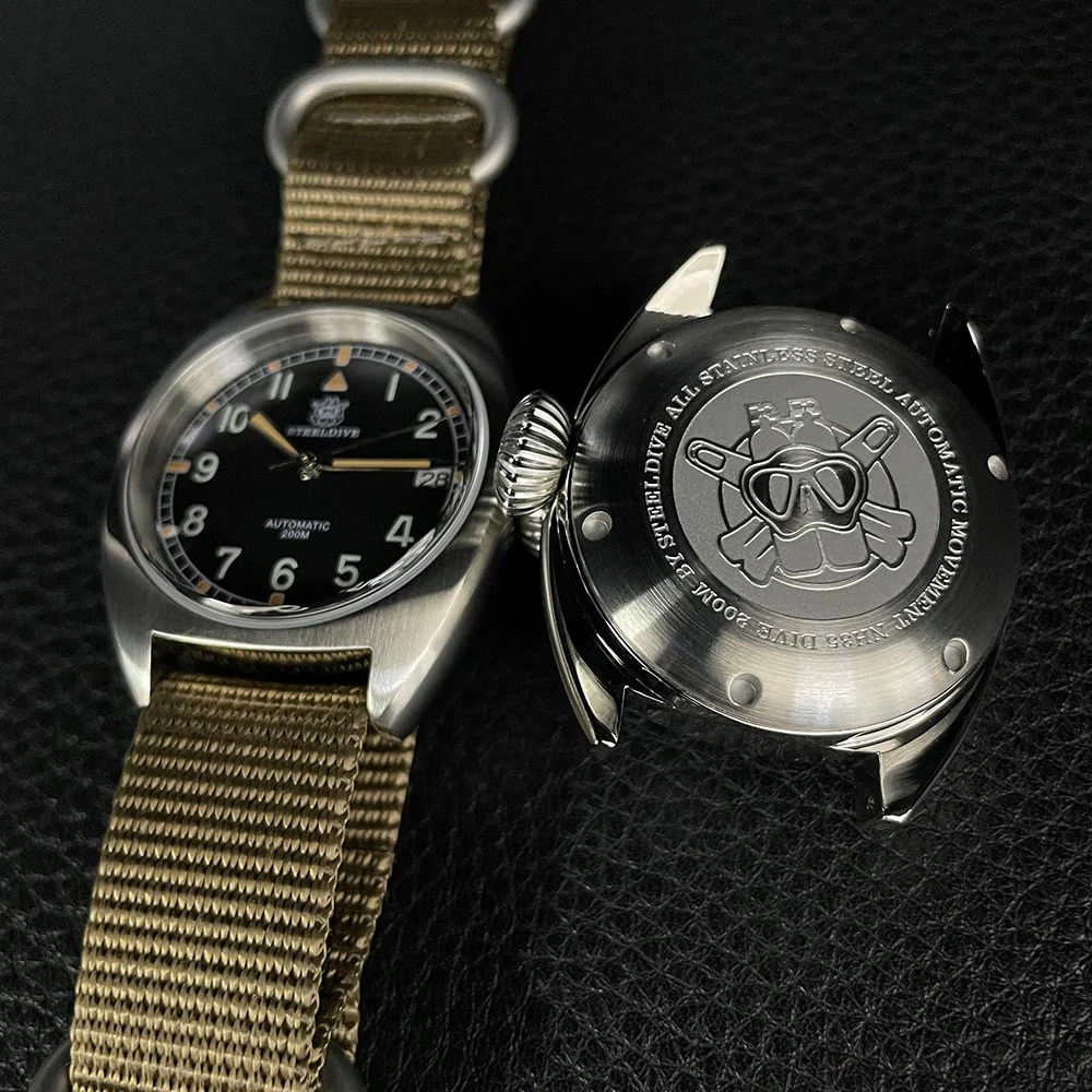 Steeldive SD1907 Automtic British Military W10 Field Watch - Image 12