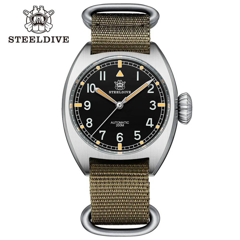 Steeldive SD1907 Automtic British Military W10 Field Watch - Image 2