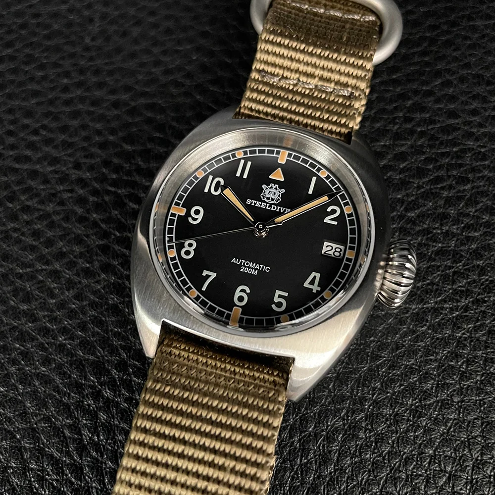 Steeldive SD1907 Automtic British Military W10 Field Watch - Image 3