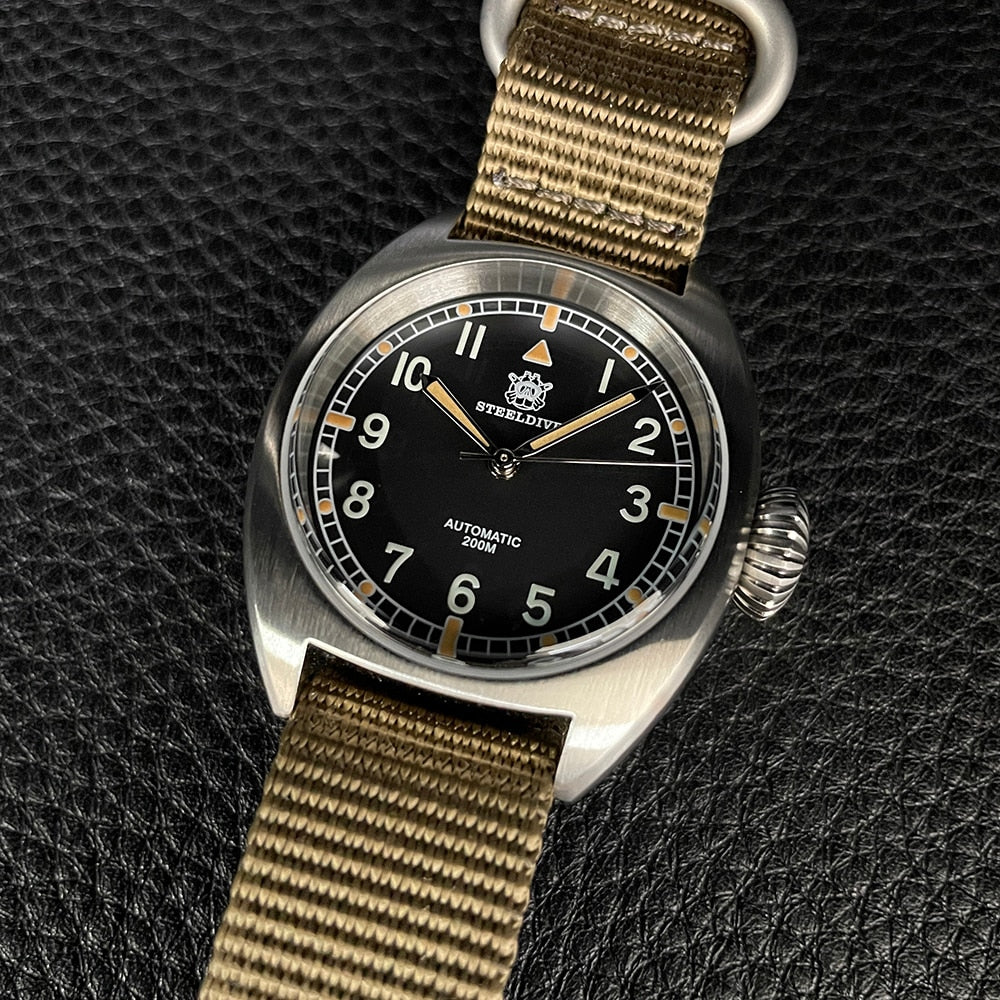Steeldive SD1907 Automtic British Military W10 Field Watch - Image 4