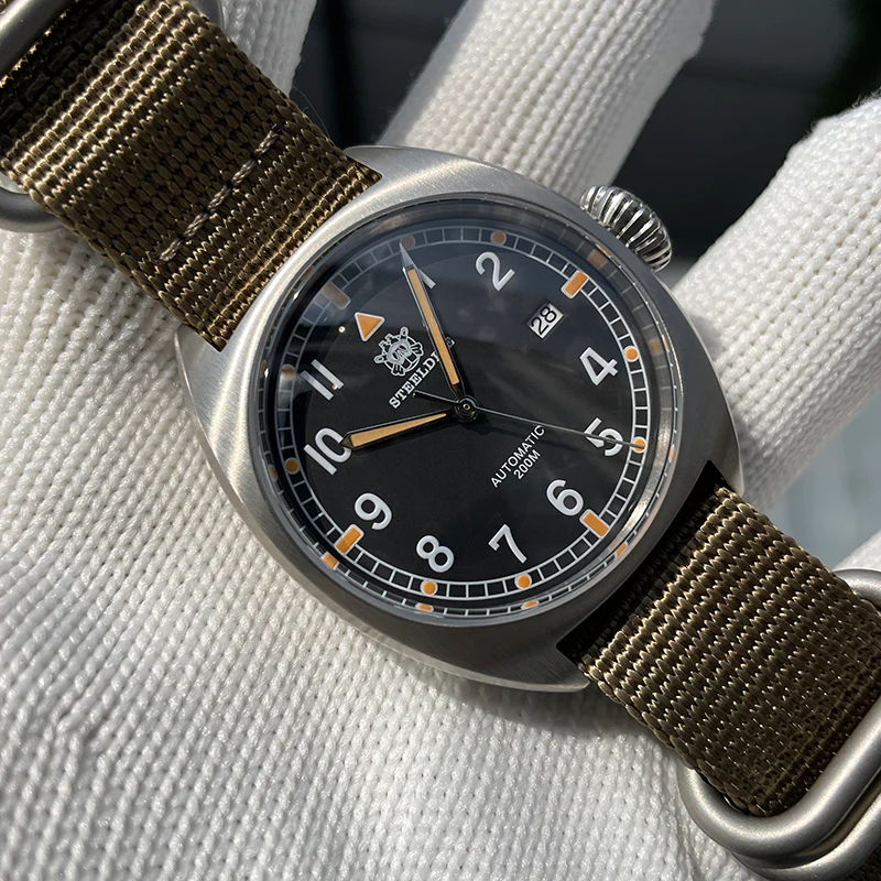 ★Hot Deals★Steeldive SD1907P 40mm W10 Military Automatic Watch - Image 10