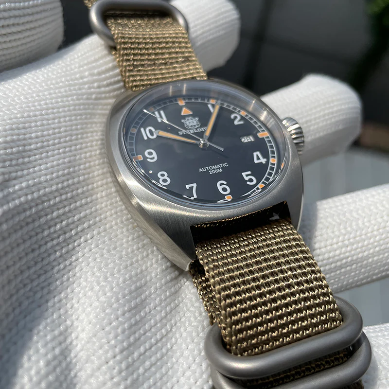 ★Hot Deals★Steeldive SD1907P 40mm W10 Military Automatic Watch - Image 16