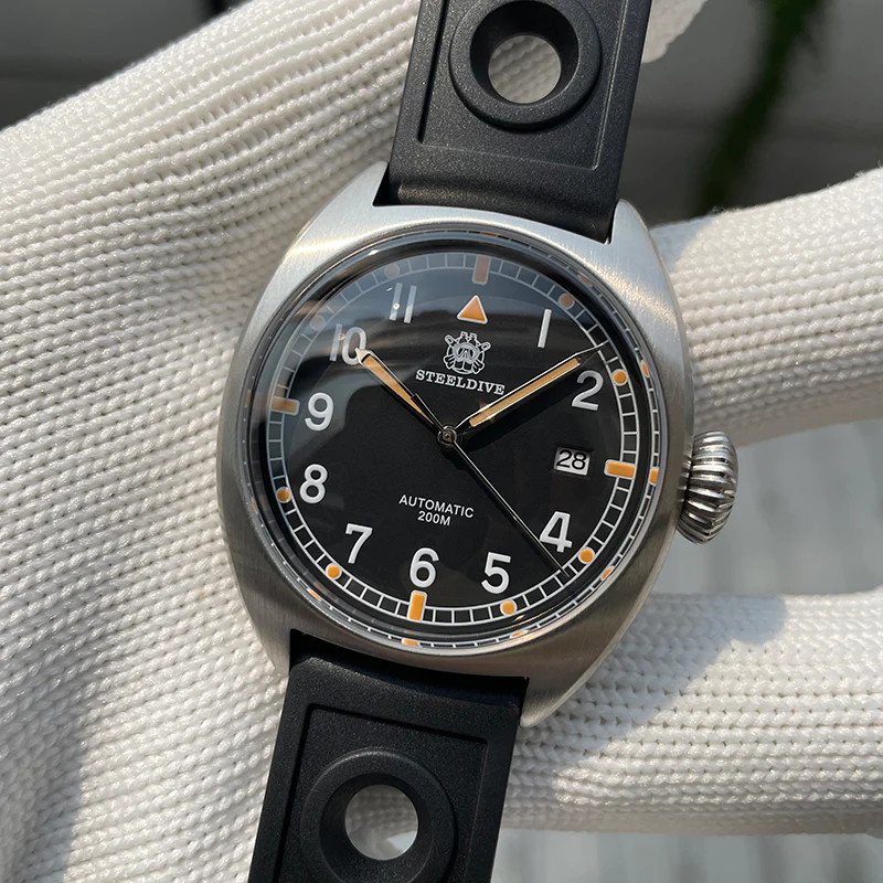 ★Hot Deals★Steeldive SD1907P 40mm W10 Military Automatic Watch - Image 2