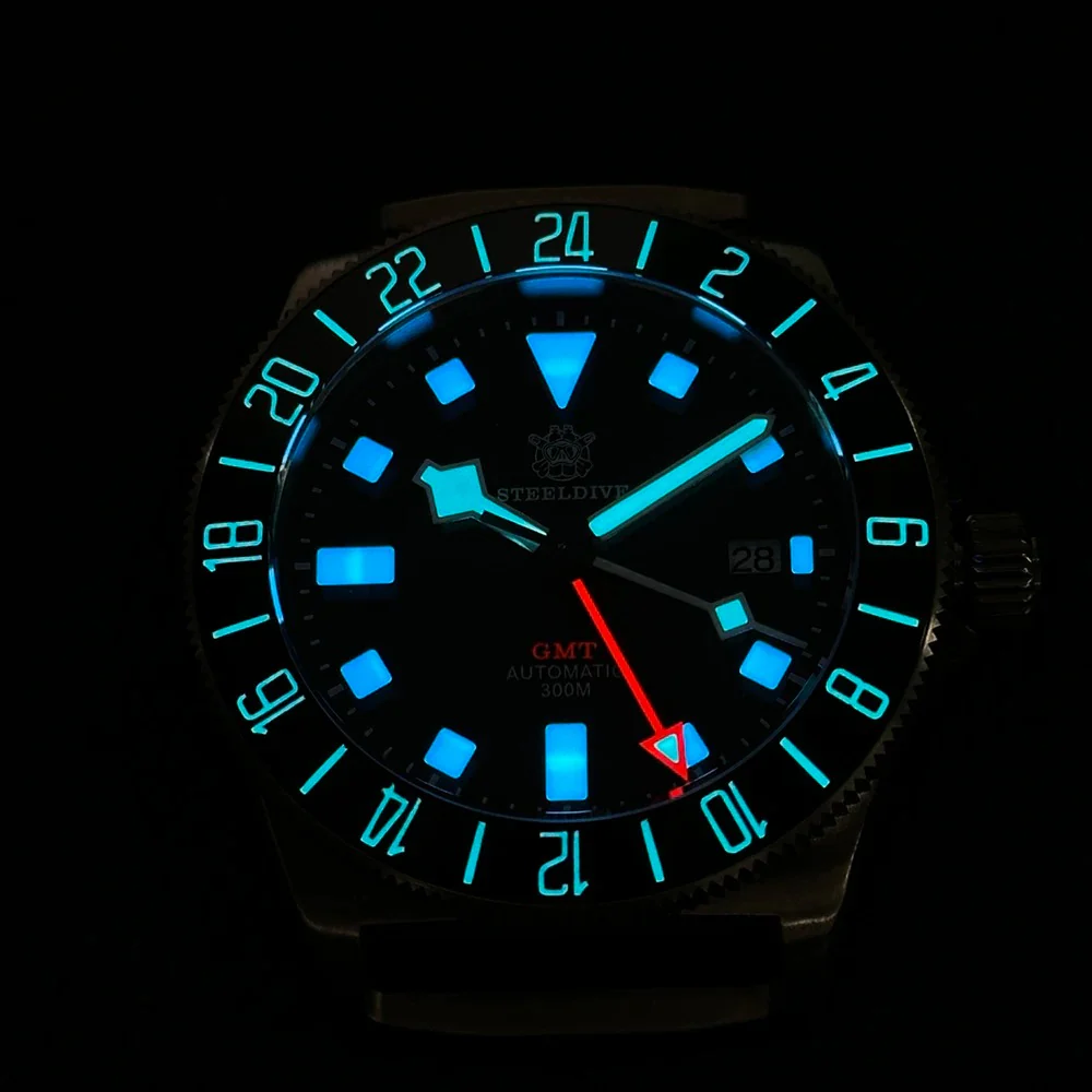 Steeldive SD1925GMT 43mm NH34 Men Watch - Image 10