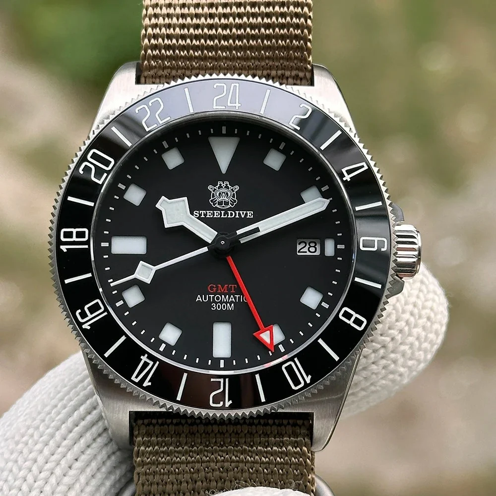 Steeldive SD1925GMT 43mm NH34 Men Watch - Image 12