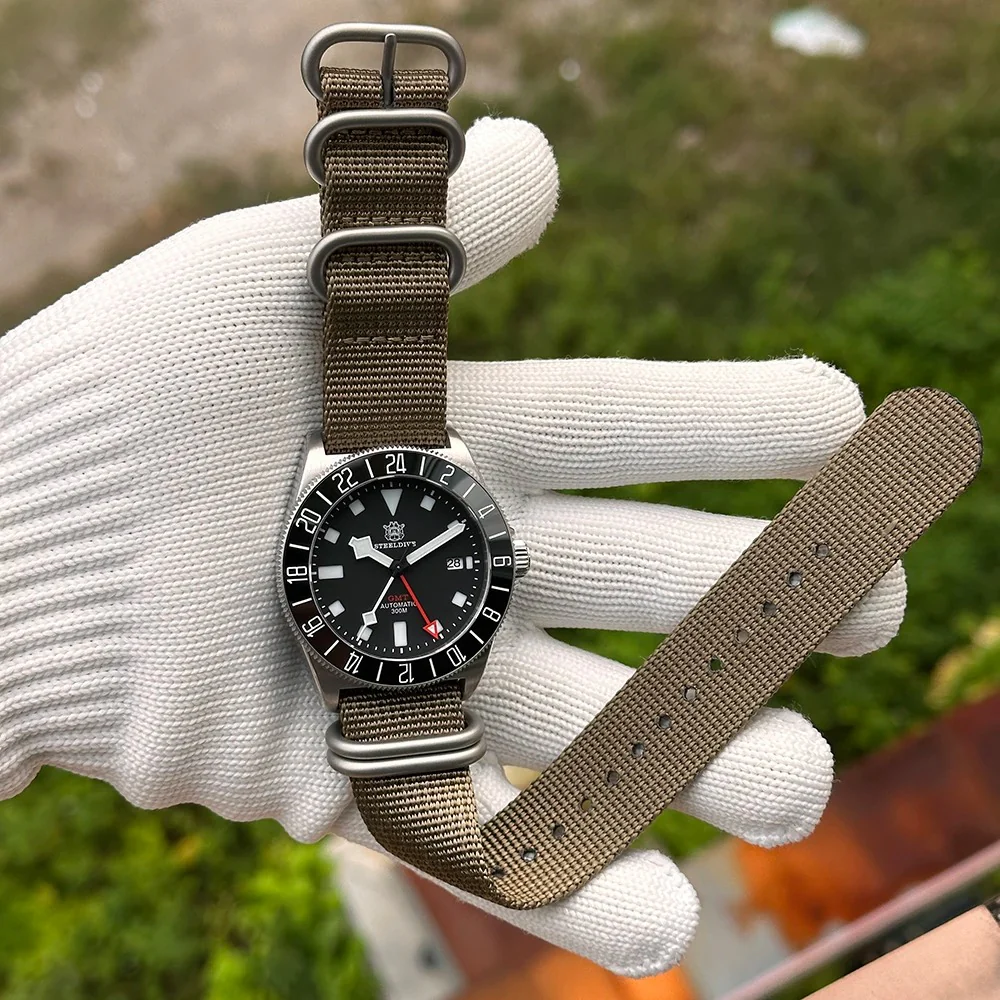 Steeldive SD1925GMT 43mm NH34 Men Watch - Image 13