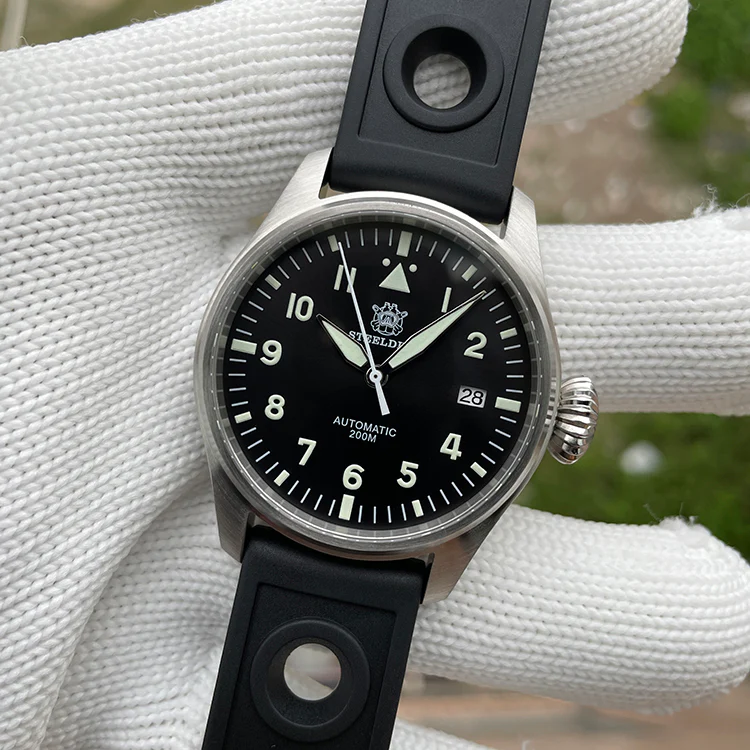 Steeldive SD1928 Classic Pilot Men Watch - Image 12