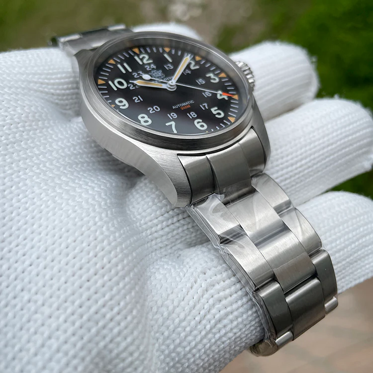 Steeldive SD1928H Khaki Field Mechanical Watch - Image 10