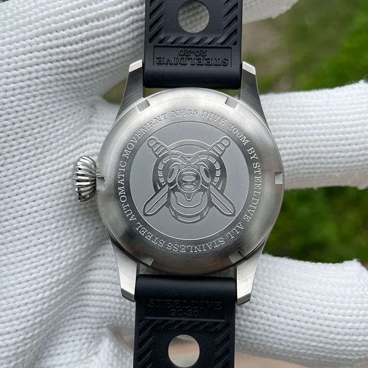 Steeldive SD1928H Khaki Field Mechanical Watch - Image 11