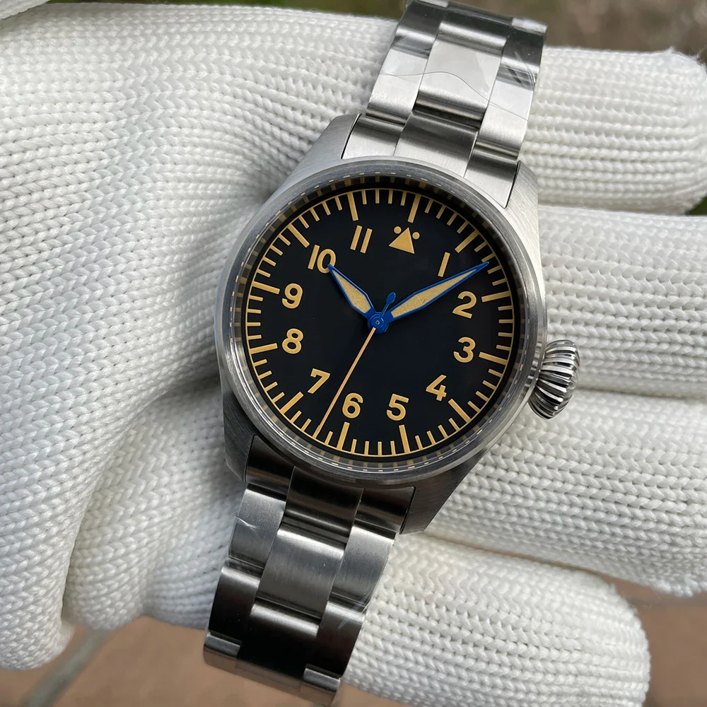 Steeldive SD1928A Retro Army Pilot Watch - Image 7