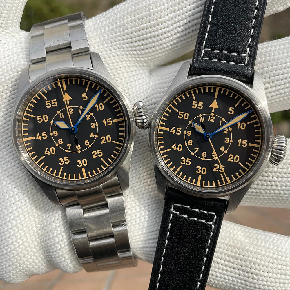 Steeldive SD1928B Retro Militarty Pilot Watch - Image 7