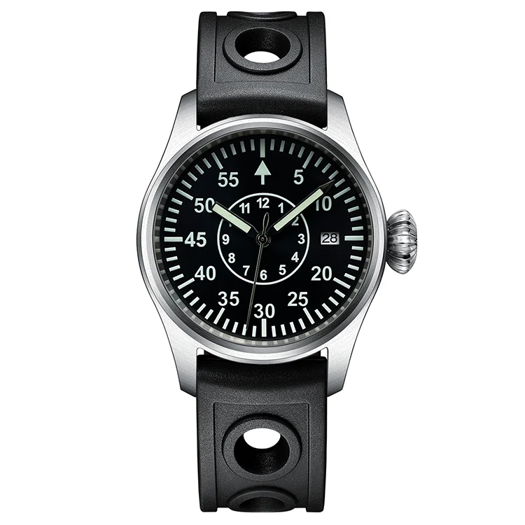 Steeldive SD1928T Type B Pilot Watch - Onion Crown - Image 13